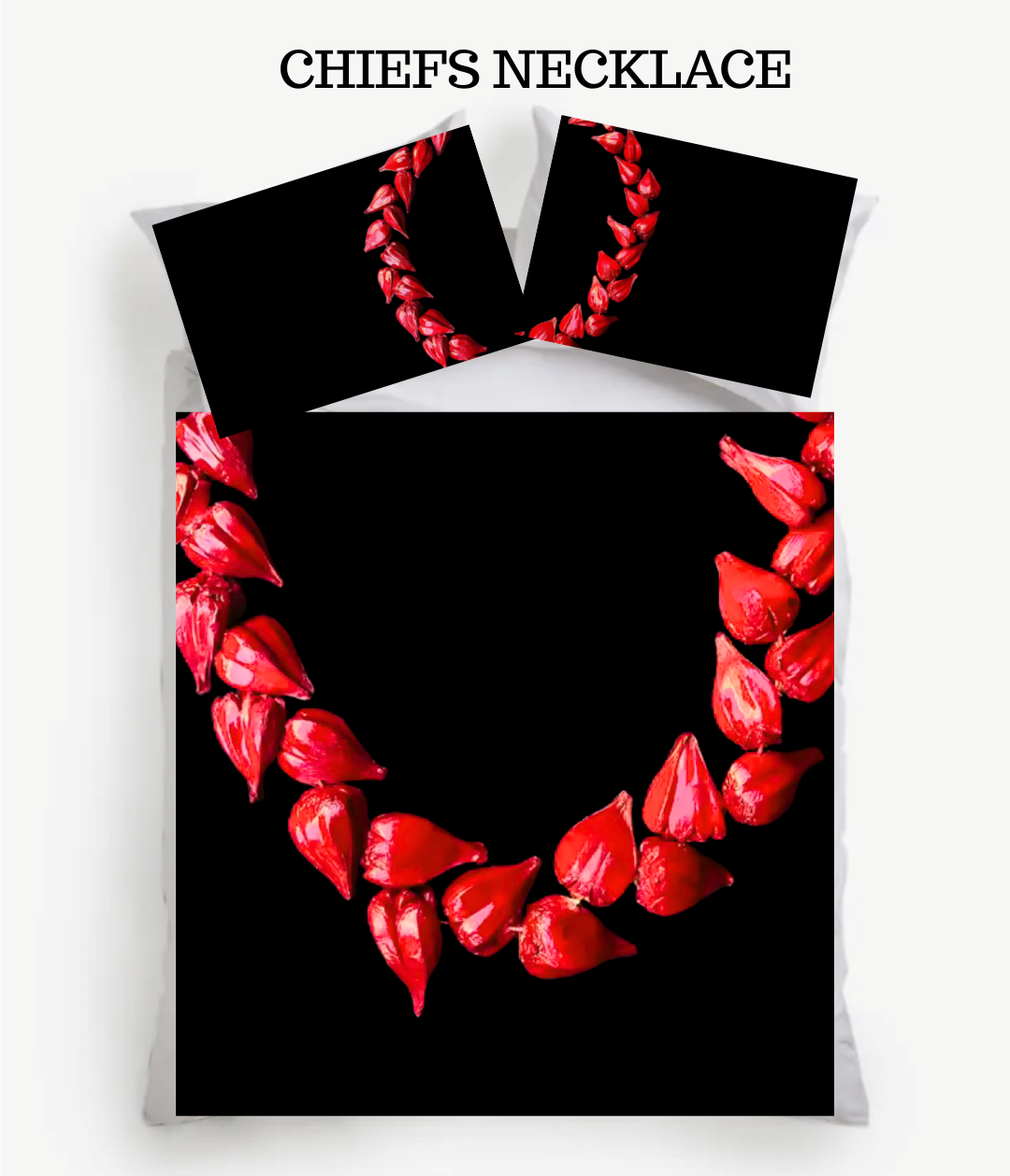 Chiefs Necklace Bedding Set